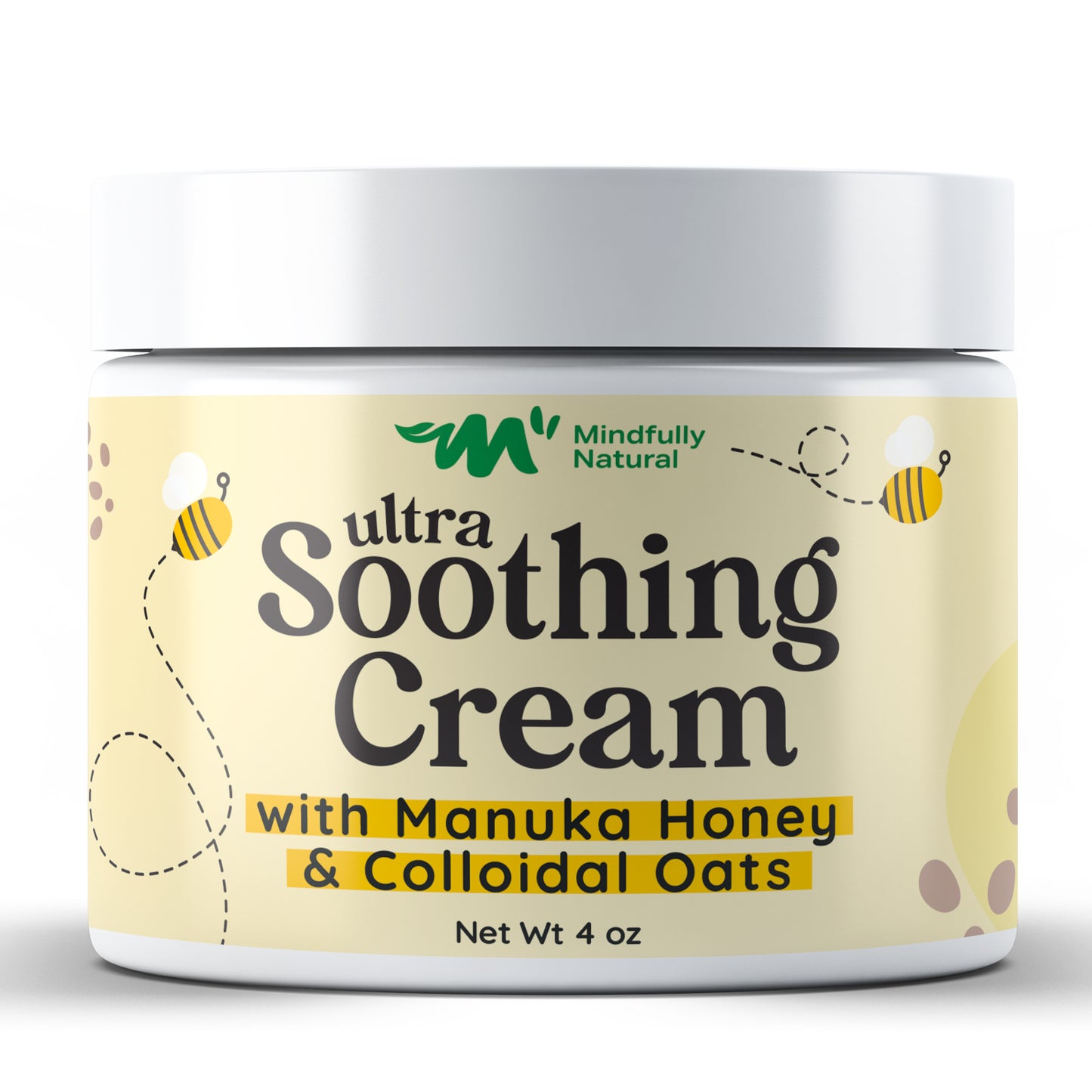 Ultra Soothing Eczema Cream with Colloidal Oatmeal and Manuka Honey