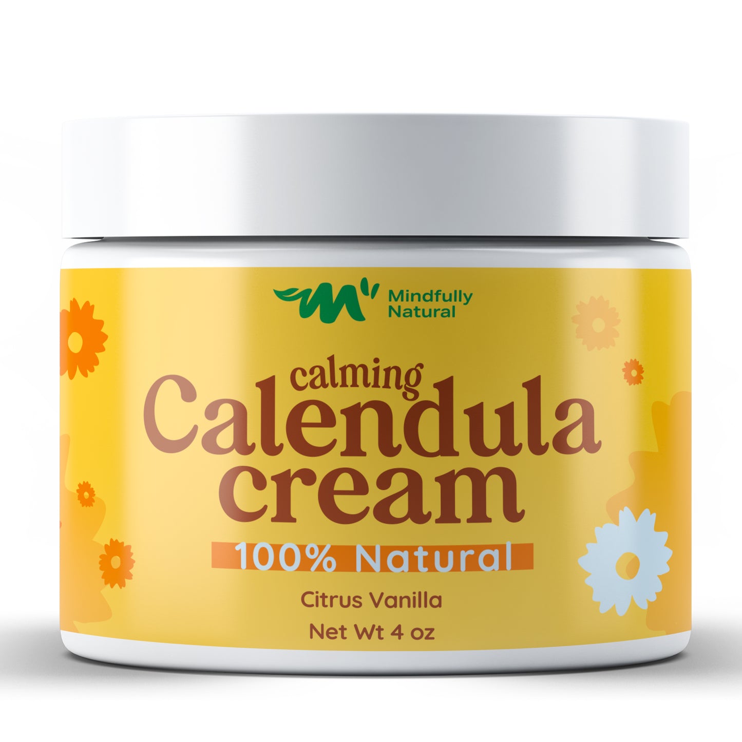 Calming Calendula Cream - Lightly Scented Citrus Vanilla