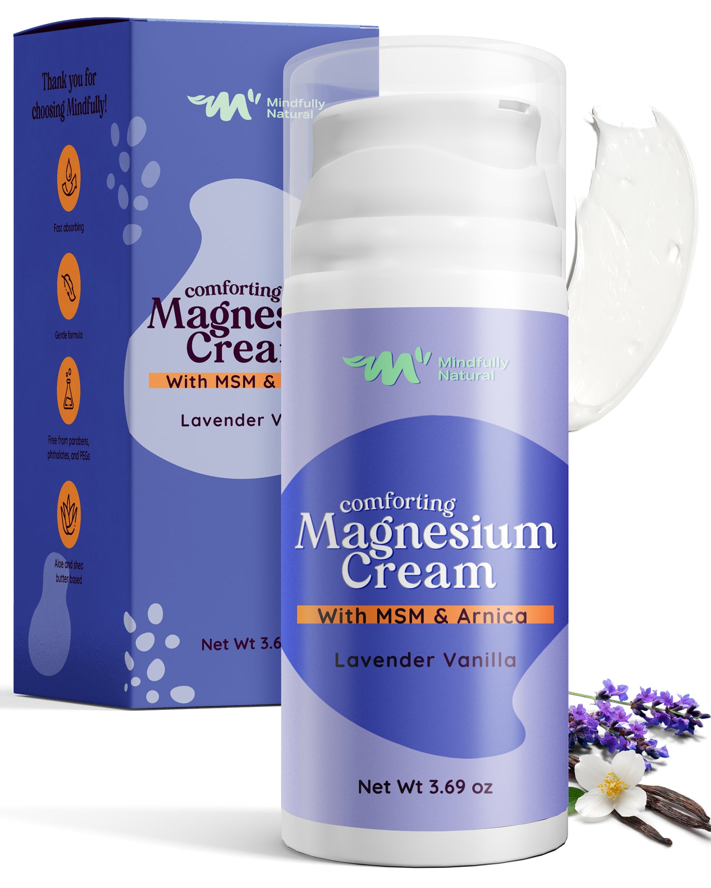 Magnesium Cream Lavender Vanilla