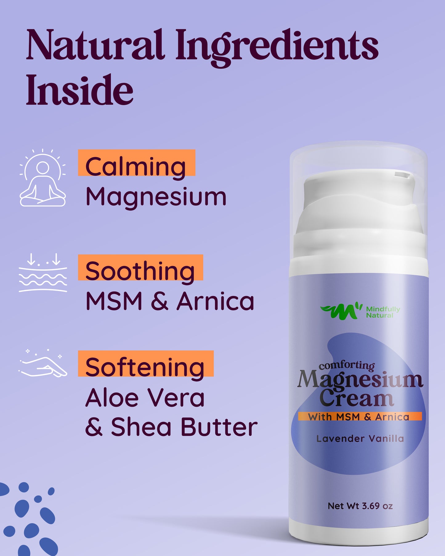 Magnesium Cream Lavender Vanilla