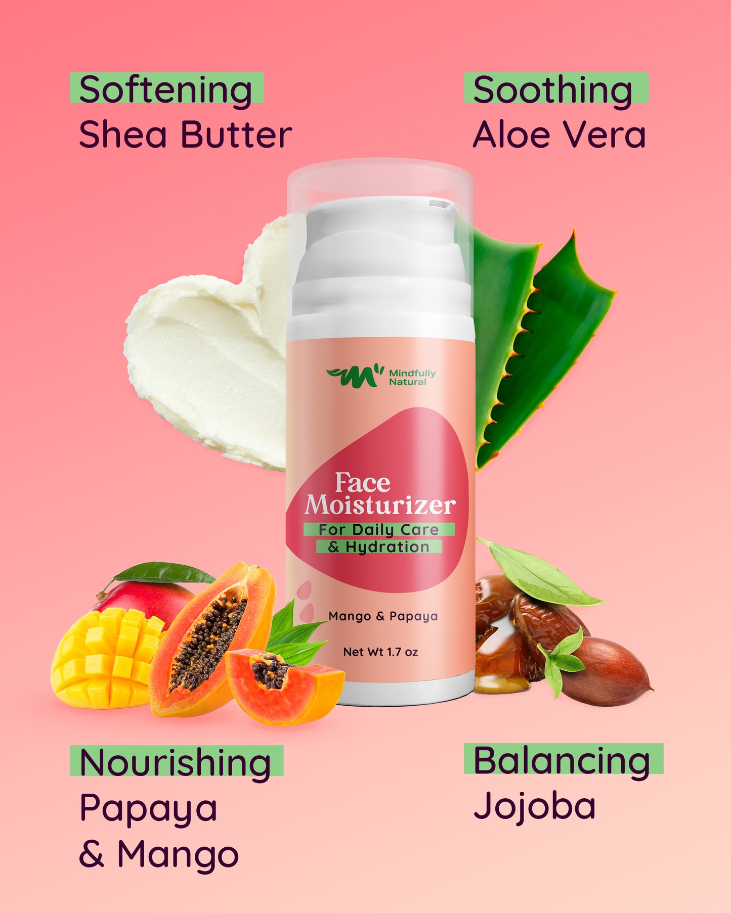 Kids Face Moisturizer - Mango Papaya